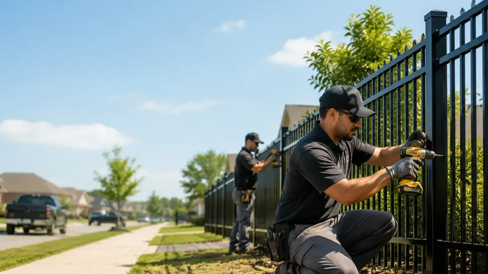 Metal Fence Installation in Green, KS